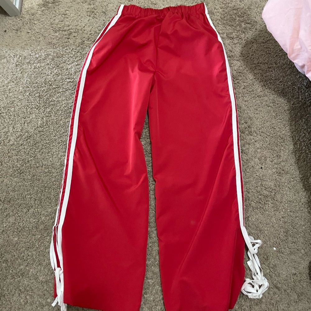 Red Women’s Track Pants